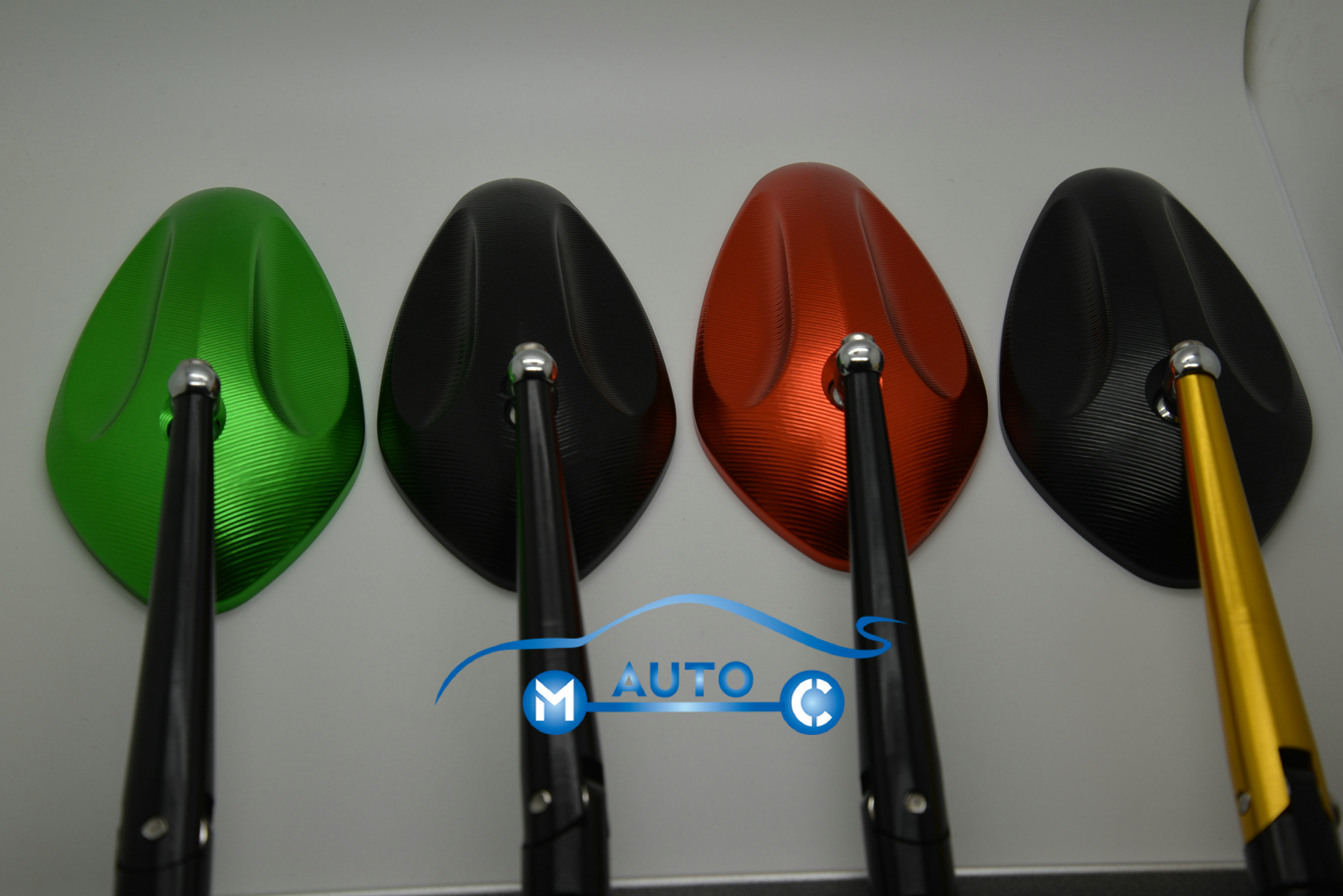 CNC Universal Rear 3D Mirrors CNC Leaf4/4S Style Honda